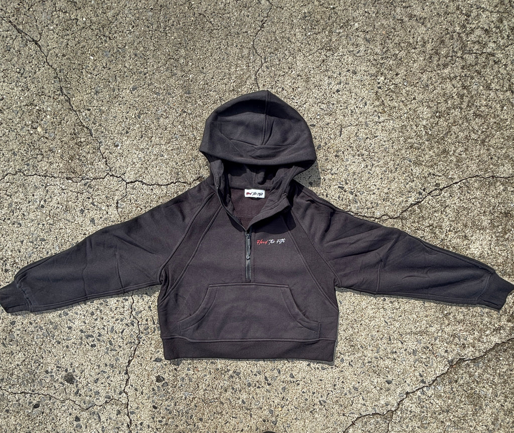 Quiet Crop Hoodie