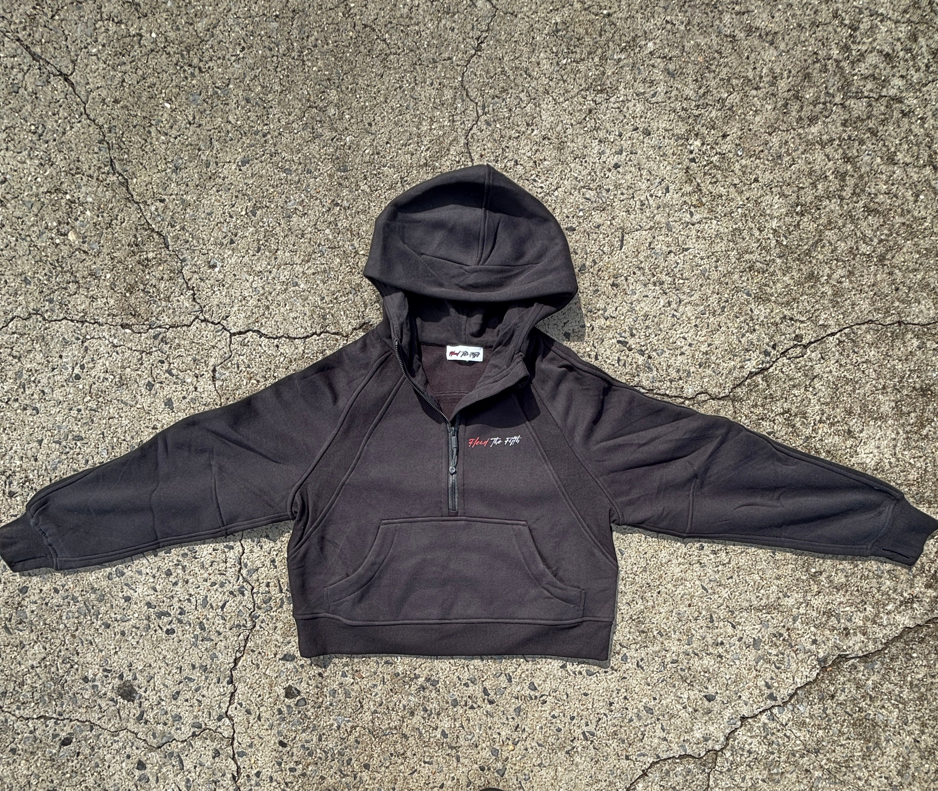 Quiet Crop Hoodie