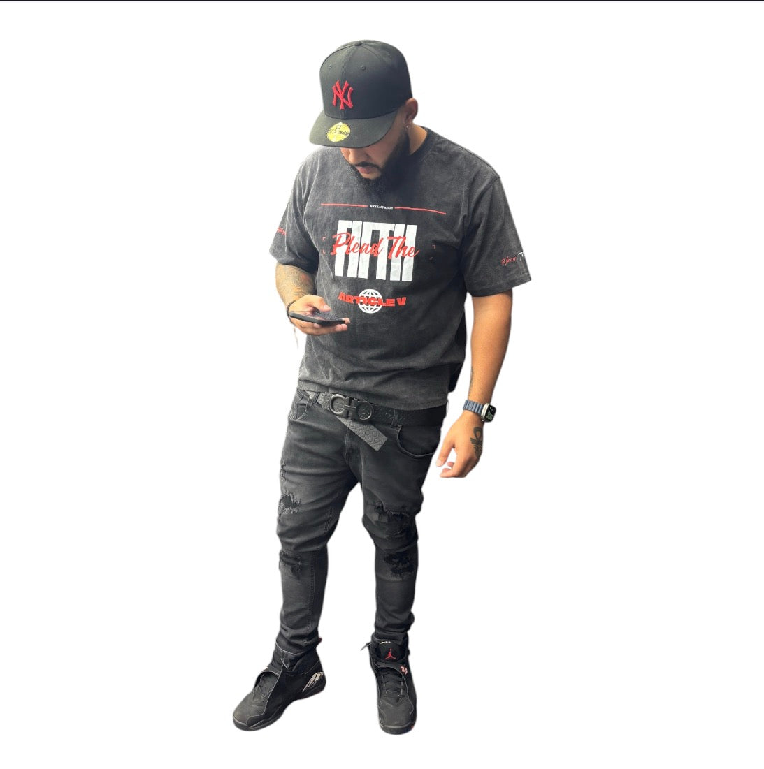 Cursive 5 Tee