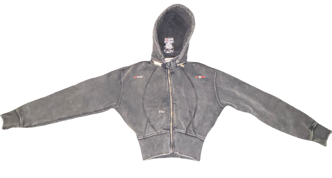 Drop Top Women’s Crop Hoodie (BL)