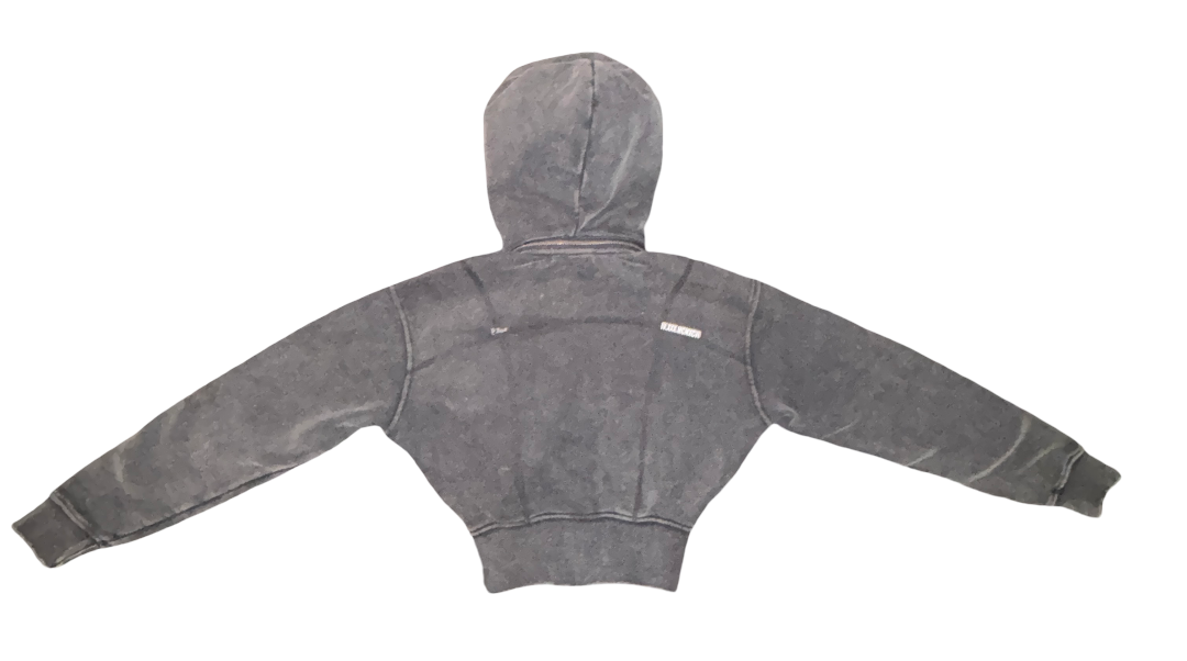 Drop Top Women’s Crop Hoodie (BL)