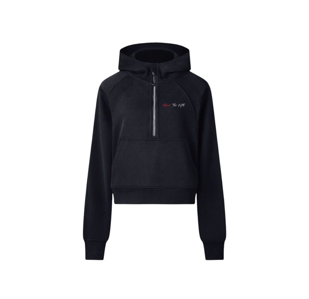Quiet Crop Hoodie